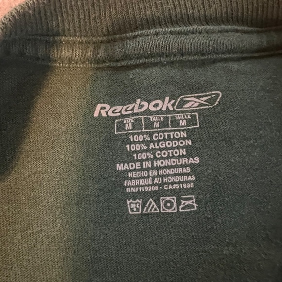 vintage reebok green bay packers short sleeve t-shirt size medium - Picture 3 of 3